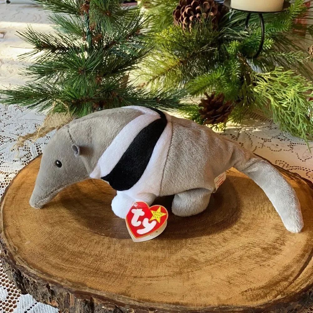 Ty Beanie Baby Original “Ants” Anteater 1998 Retired